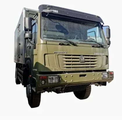 Вездеходный рефрижераторный грузовик HOWO 4X4, дизельный внедорожный большегрузный грузовик для экспорта