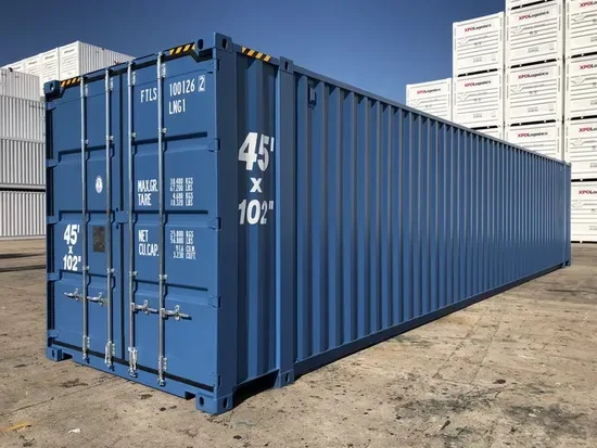 ИСО 45 FT Евро Высокий Куб Паллет Широкий Судно Контейнер Хранения Баки