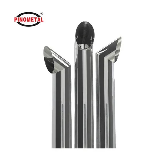 Выходные трубы Пино Кастом Чино 5"6"7"8"Chrome Нержавеющая сталь Тяжелая грузовая выхлопная труба