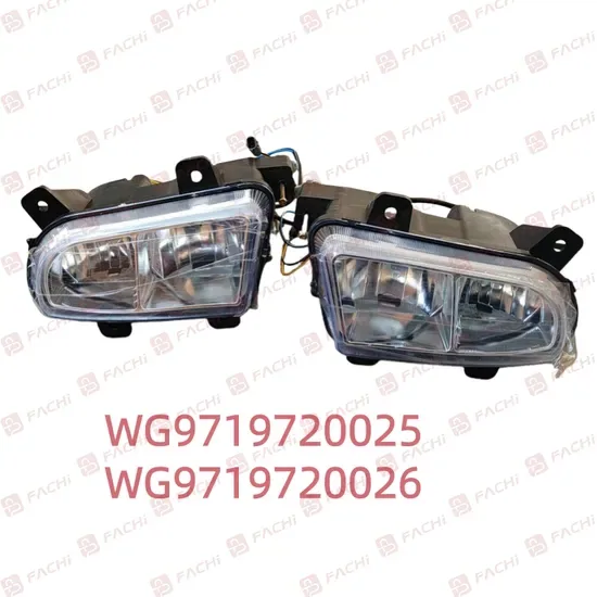 WG9719720025/WG9719720026 Противотуманные фары Л&П Sinotruk Howo Sitrak C7H TX T5G запчасти для грузовиков