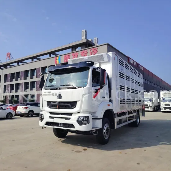 Высококачественная 4X2 конфигурация привода грузовика Sinotruk для транспортировки скота для перевозки свиней