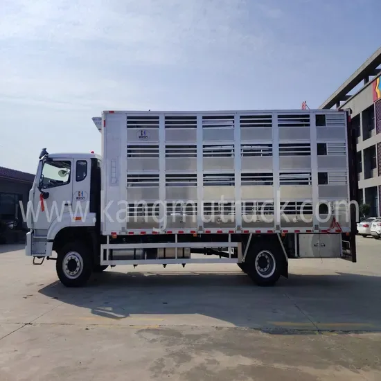 Надежный 4X2 грузовик для транспортировки скота Sinotruk на продажу