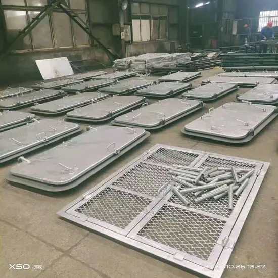 Jv015-006-00 600 X 1500mm Дверь корабля из огнеупорной стали с левым открыванием