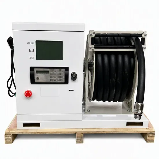 Топливный dispenser с 1 дюймовым 20m шланговым катушкой 220V электронным управляющим панелем