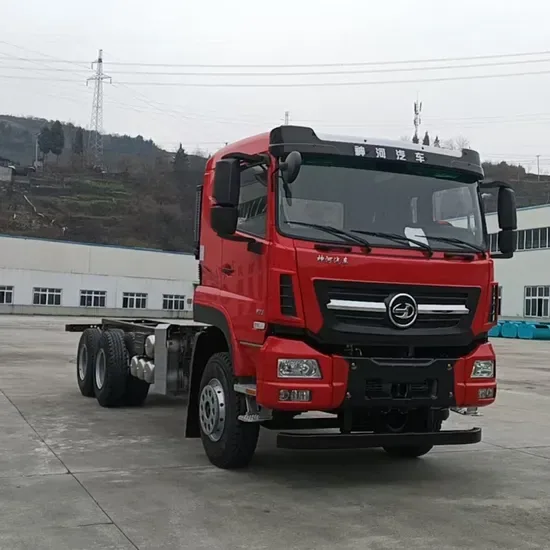 Шенхэ 6X4 Шасси грузовика Шасси тяжелого грузовика Шасси самосвала Шасси буровой установки