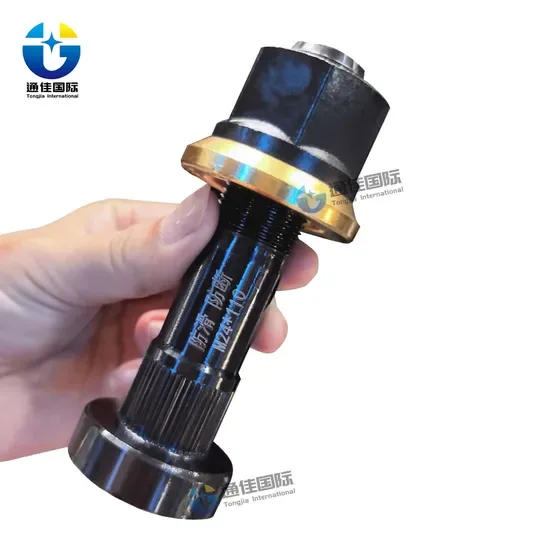 Wg9112340123 Болт заднего колеса M23×130 класса прочности 10.9, детали для грузовых автомобилей, болт ступицы для тяжёлых грузовиков Sinotruk HOWO Shacman Foton