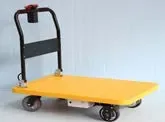 300kgs Экономическая мощность пластикового платформенного тележки
