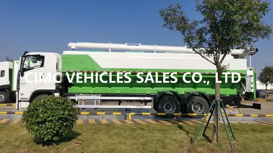Гига 6X4 Бульк Фид Трейлер Грузовик 380HP 31 Кубические Метры Углеродная Сталь Корпус