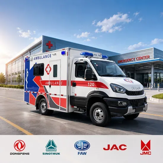 Электрические машины скорой помощи Foton/Ive Co/Dongfeng Fords 4X4/4X2, медицинский фургон скорой помощи, автомобиль для экстренного спасения, машина скорой помощи