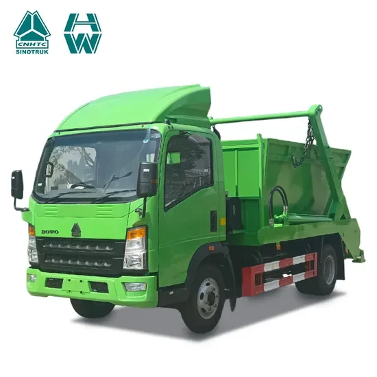 СИНОТРУК ХОВО 4x2 5CBM 10CBM Кузовной мусоровоз для муниципальной санитарии, грузовик для сбора отходов, грузовик для транспортировки мусора