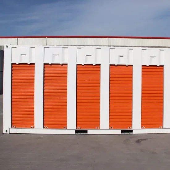 20FT Контейнер для открытого хранения 40FT Контейнер для самообслуживания