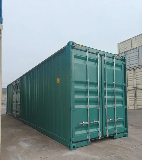 Хит продаж 40FT 3-боковой дверной складской транспортный контейнер