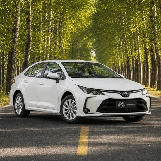 Использованный Тойота Королла 2024 Гибрид Супер Белый Гибрид 1.8L Э-КВТ Пионер Седан