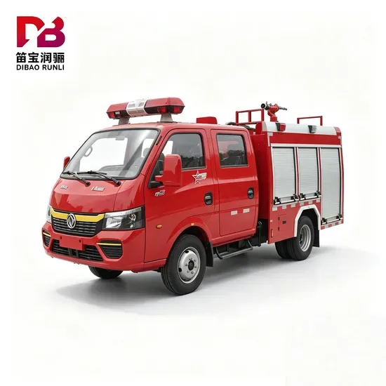 Компактный пожарный автомобиль Dongfeng с 1 кубометром водяного контейнера Евро VI для экстренной пожарной помощи в сообществе
