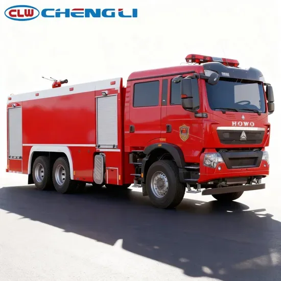 КамАЗ 16 тонн 6X4 Пожарная машина с комбинированной системой пены и воды с двигателем Man 460HP