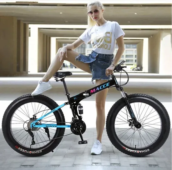 21s Горный велосипед с дисковыми тормозами, складной MTB