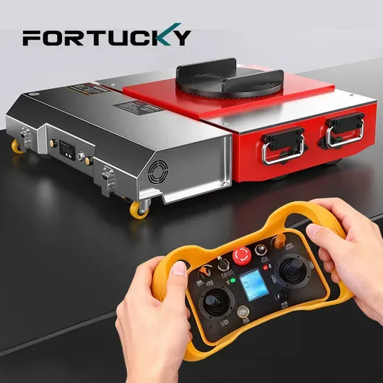 20t-100t Электрическая передвижная платформа-транспортировщик с дистанционным управлением, большегрузная транспортная тележка для перемещения тяжелого оборудования