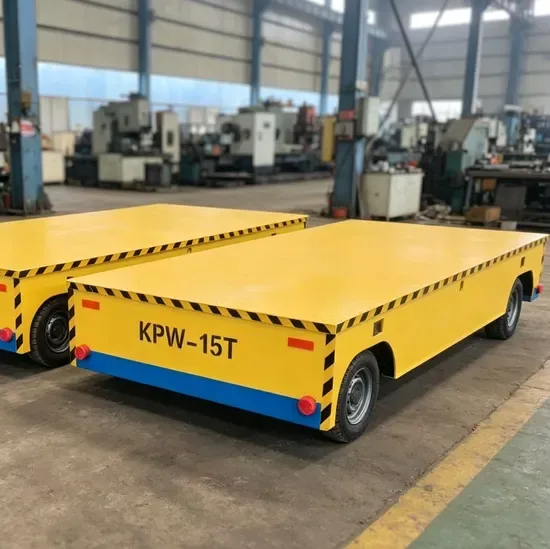 Аккумуляторная тележка Kpw для тяжелых грузов и обработки материалов
