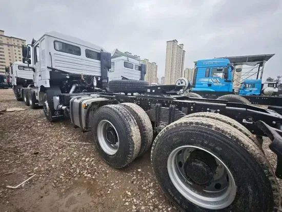 420HP Тягач Shacman, дизельный грузовик с механической коробкой передач для перевозки тяжёлых грузов на экспорт