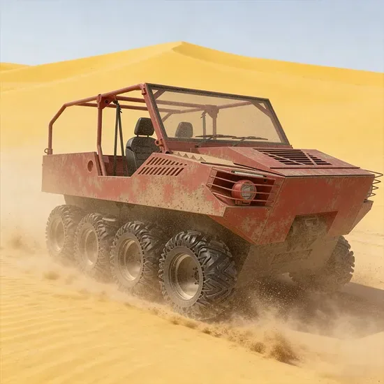 Амфибийное 8X8 транспортное средство для услуг по реагированию на наводнения