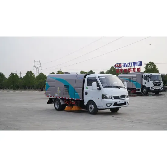 Компактный 4.5t электрический дорожный уборщик Dongfeng для эффективной уборки