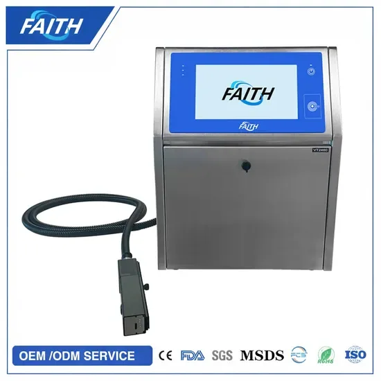 Принтер струйной печати Faith High Speed Cij для кодирования малых символов, онлайн принтер Cij, машина для струйного кодирования, машина для нумерации сроков годности