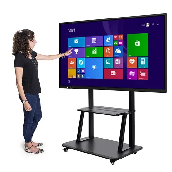 Горячая продажа 4K 85inch ЖК интерактивная интеллектуальная смарт-доска полностью цифровая белая доска