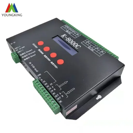 Адресуемый RGB RGBW Rgbic Rgbwic Программируемый контроллер светодиодов K-8000c SD