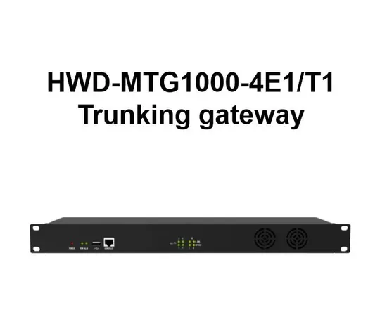 Hwd-Mtg1000-4e1 IP PBX Прямой SIP Транкинг Голосовой Обмен Часть VoIP Шлюз