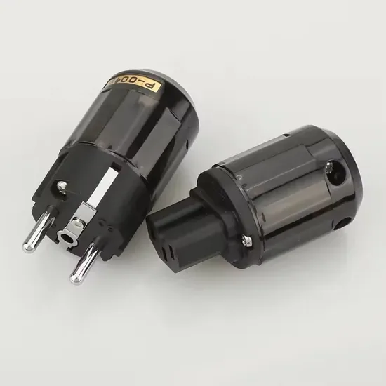 YYAUDIO Промышленная вилка Шукко AC Мужская 15A 250V для профессионального аудиооборудования в стойке