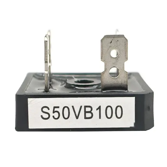 Высококачественный Kbpc 50AMP однофазный мостовой выпрямитель S50vb100