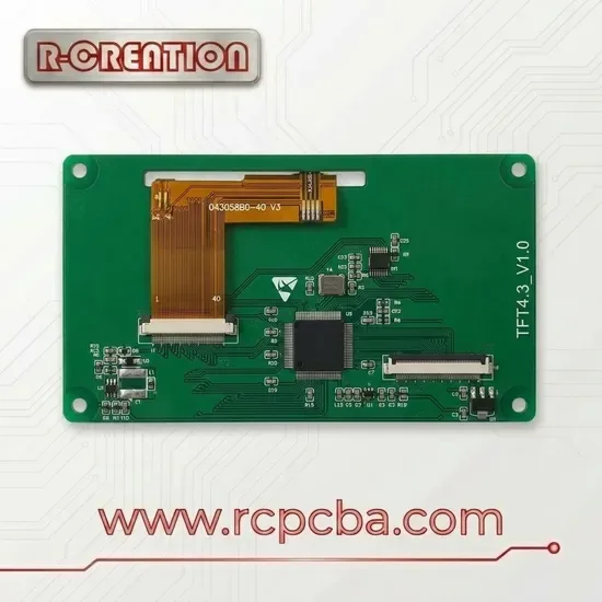 Сборка печатных плат гибких - жестких многослойных полимид Fr4 HASL RoHS Flex+PCB