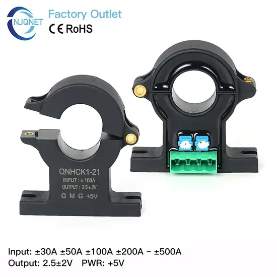 Qnhck1-21 ±50A ±100A ±200A ±300A 400A / 2.5V±2V ДК КТ Разделенный Ядерный Трансформатор Тока Открытого Типа Датчик Тока Холла