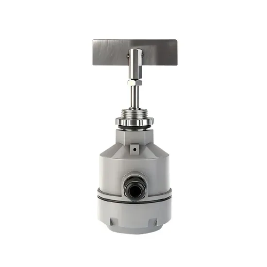 Датчик уровня с вращающимся лопастным механизмом Dwel Lsk400 220VAC 24VDC для порошков в твердых силосах
