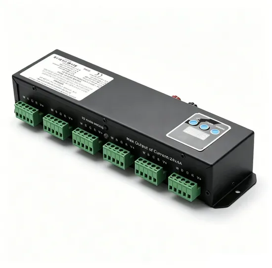 6-Port DMX Подконтрольный R, Rb, RGB, RGBW, Rgbwy и Мульти Цветовое Смешивание Управление
