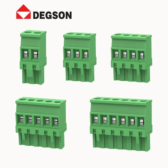 1PCS Дегсон 2edgka-5.0-5.08-14-00zh Разъемные печатные платы 10A Зеленый 5.0mm 5.08mm 2pin-12pin 320V Разъемы соединителей