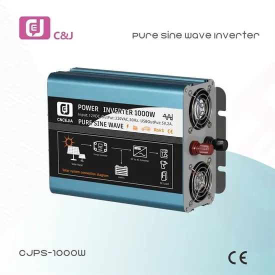 Хорошая цена Cjps-1000W 2000W Чистый синусоидальный инвертор для автономной солнечной системы