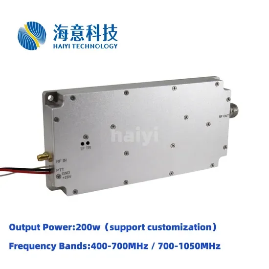200W 700-1050MHz Модуль радиочастотного усилителя мощности Широкополосный усилитель мощности Модуль подавления дронов