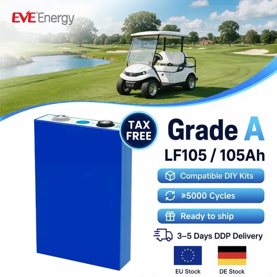 Eve LF105 3.2V 105Ah 100Ah 4000 циклів Літієва батарея Літій-іонна батарея LiFePO4 Акумулятор для зберігання енергії/енергія для човна/домашнє зберігання енергі
