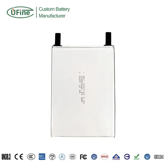 Высокая ёмкость пакетная ячейка Ufx7097142 3.8V 13ah с MSDS