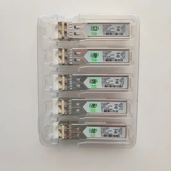 Оригинальный Новый Глк-Сх-Ммд 1000base-Sx СФП 1.25g 850nm 550m Оптический трансиверный модуль