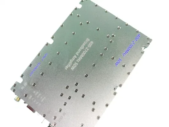 Ультра широкополосный GaN СВ 400-2700MHz 100W радиочастотный усилитель мощности