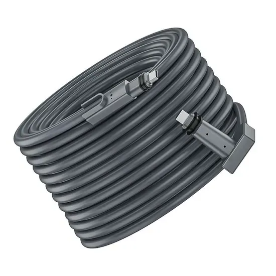 Старлинк Ген 2 V2 Стандартный Актуаторный Кабель 10m/23m/46m/90m Индивидуальная Длина, IP68 Водонепроницаемый Уличный Poe Заменяющий Кабель для Прямоугольной Спутниковой Антенны и Роутера