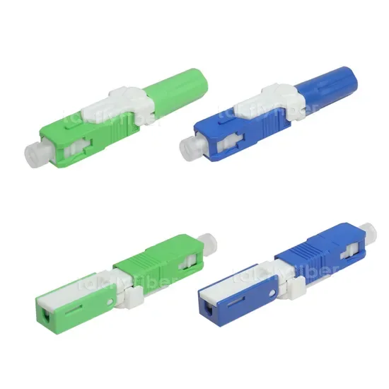 FTTH Sc APC/Upc оптический волоконный разъем Sm/mm быстрый разъем
