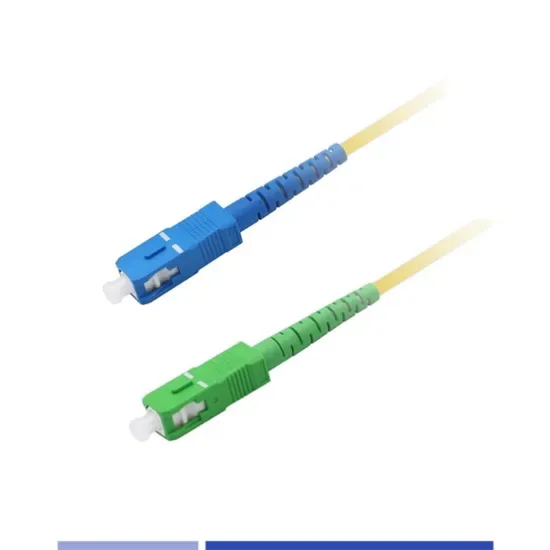 Волоконно-оптический патч-корд Sc/APC-Sc/Upc Simplex Duplex OS2 Sc — Sc для межсоединения оборудования центра обработки данных