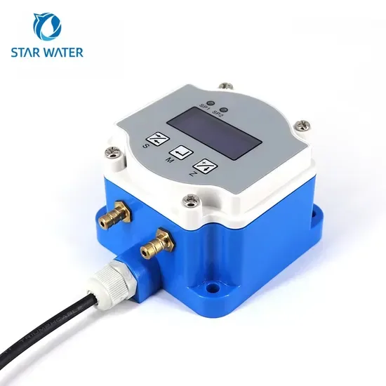 Высокоточный RS485 Nb-IoT HVAC дифференциальный манометр для давления воздуха и газа