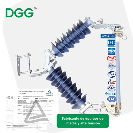 Дgg Подстанция Высвобождение Распределительная Линия 11kv/33kv/38kv Уличный Полимерный V-Тип Двойной Столб Изолятор Выключатель Сбрасывания