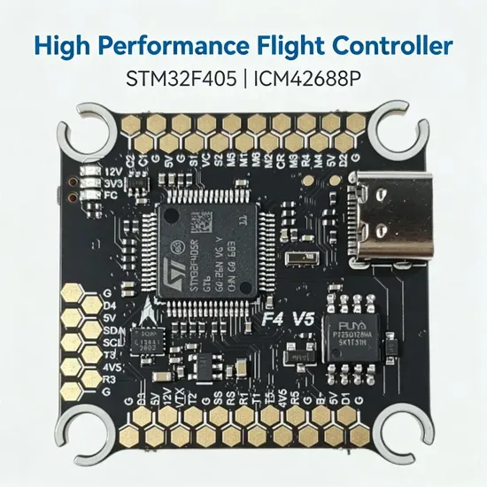 Юнту F405 V5 Премиум РК Контроллер Полета для FPV Дрона Запасные Части