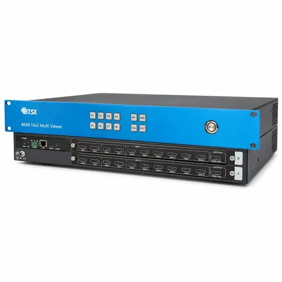 Bitvisus HDMI 2.0 4K60 16-канальный LED-видеопроцессор с функцией мультипросмотра