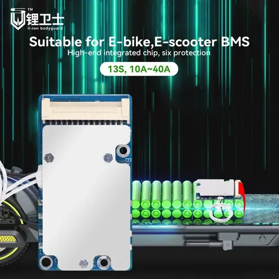 Плата защиты Lws 13s 30A 40A 48V Зарядное устройство для литий-ионных аккумуляторов PCBA Литий-ионный аккумулятор 13s BMS для электросамоката